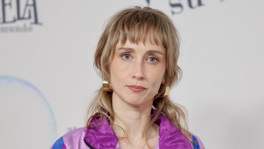 La actriz Ingrid García-Jonsson en la premier de 'Rafaela y su loco mundo'.