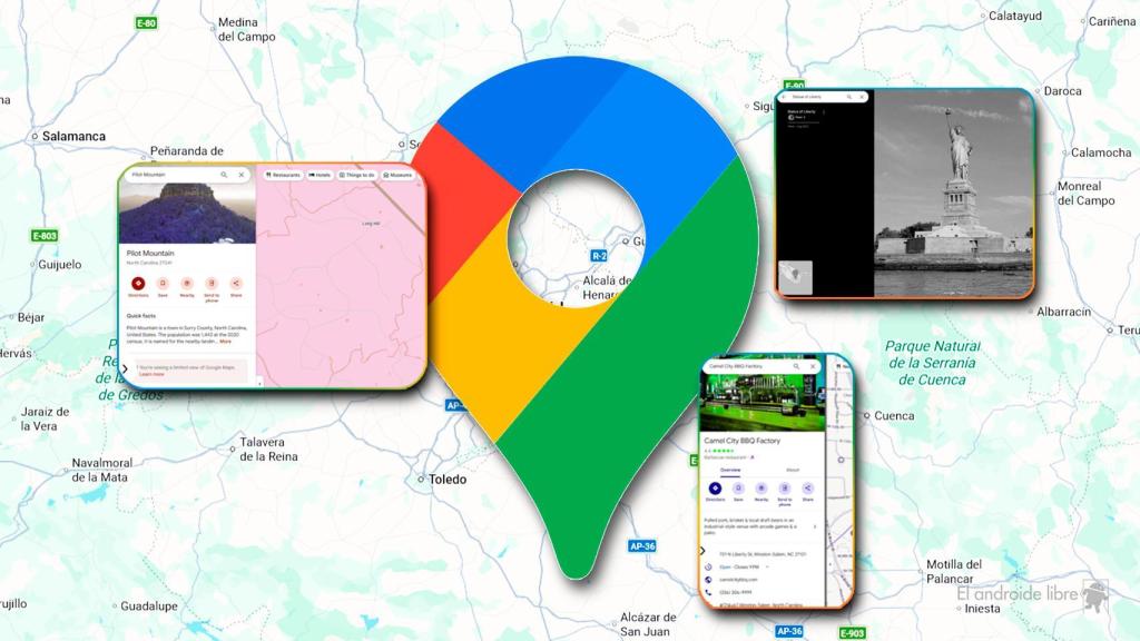 Fotomontaje inspirado en Google Maps