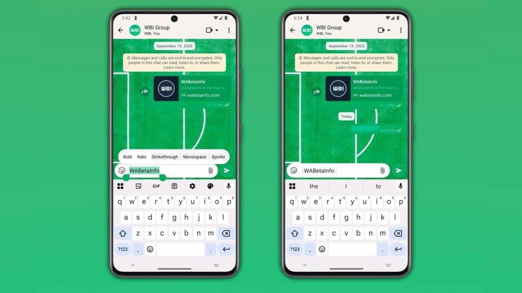 Imagen con un texto marcado como spoiler en WhatsApp