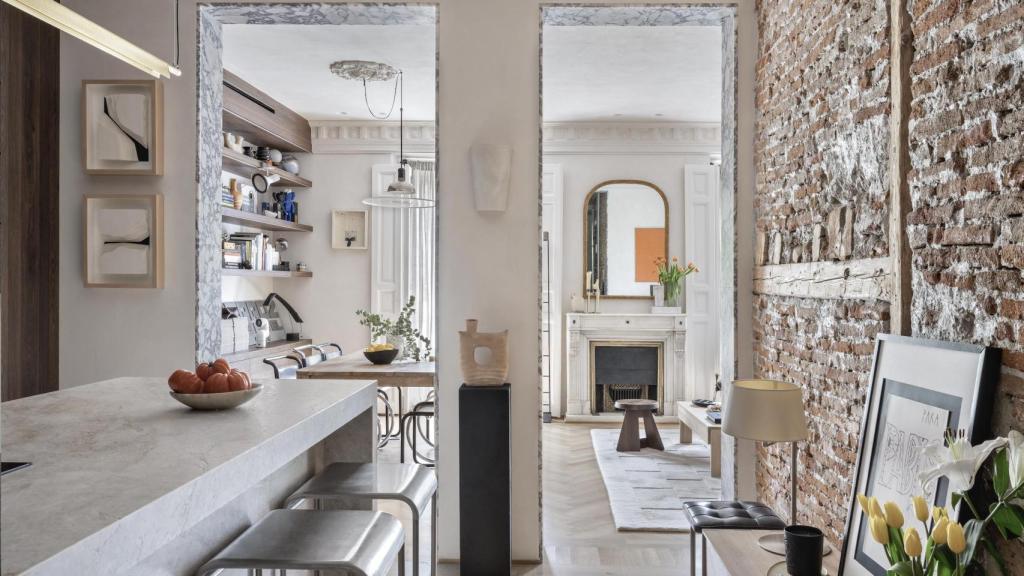 Imagen de la zona de la cocina de la casa.