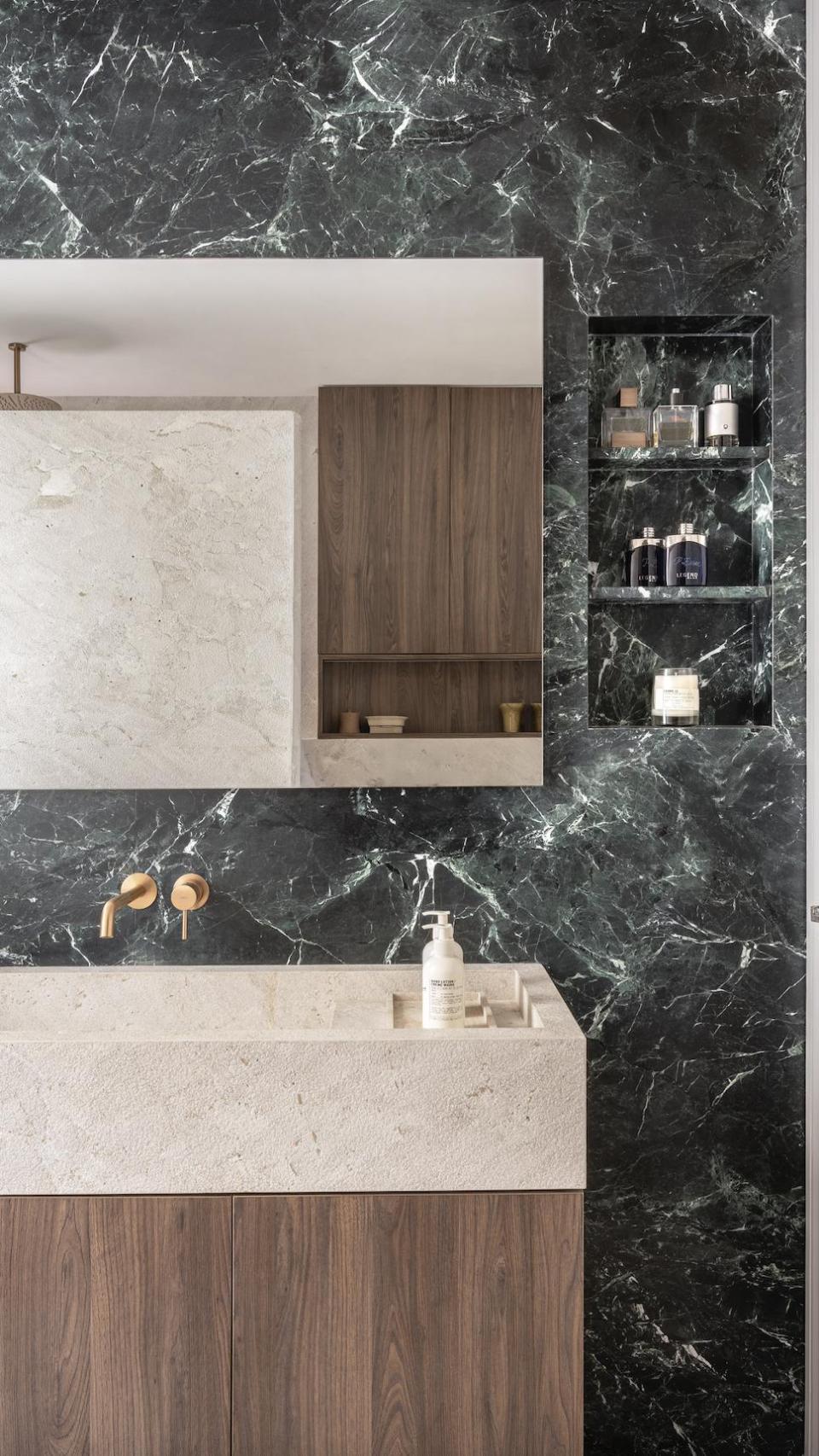 El cuarto de baño de la vivienda.