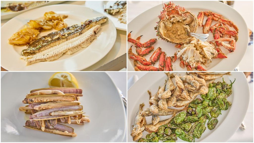 Parte de la oferta gastronómica del restaurante