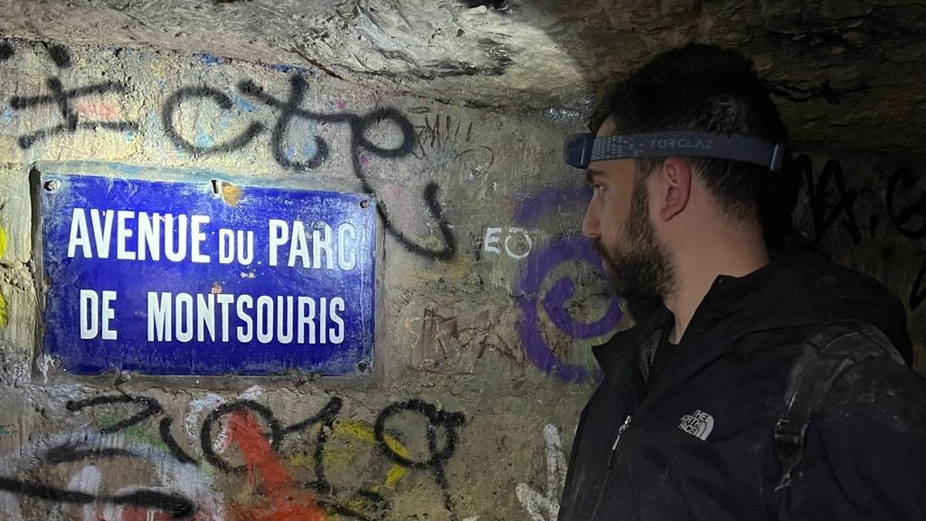 Hause Tv en las Catacumbas de París.