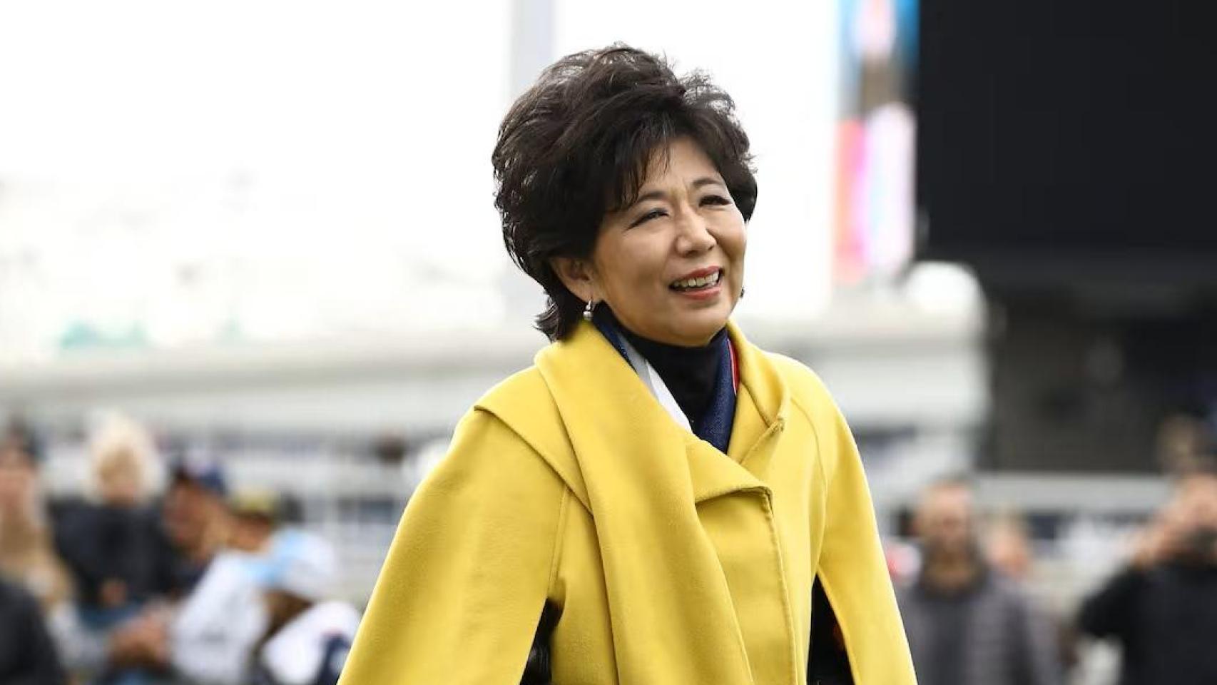Michele Kang en un acto.