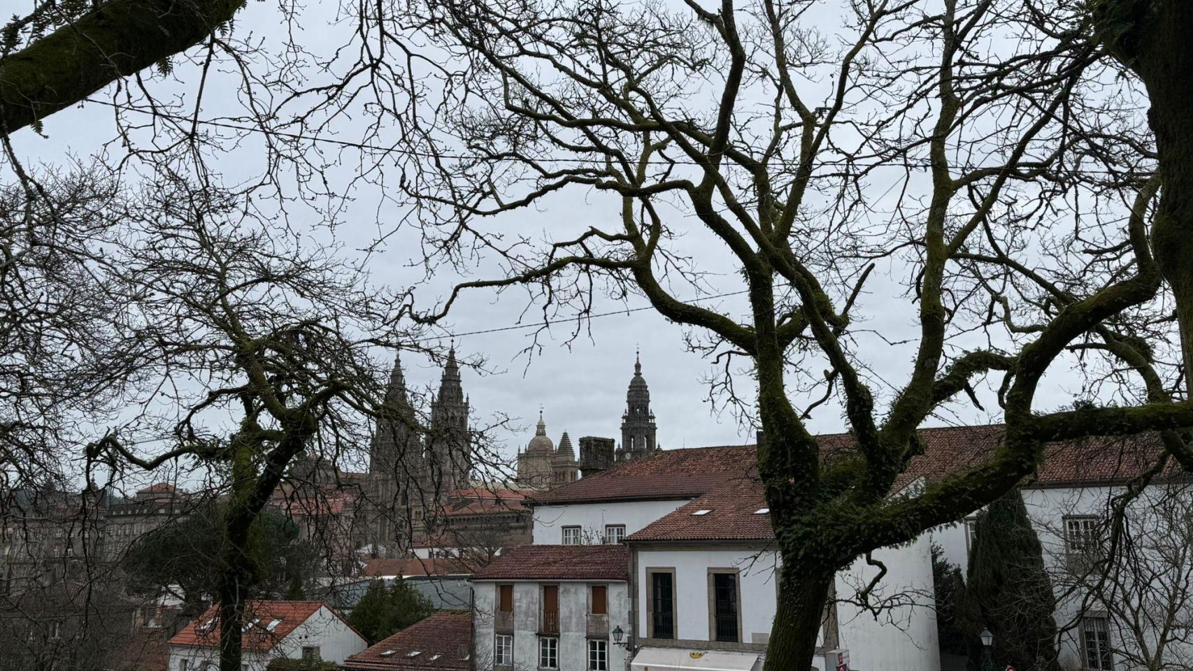 Las lluvias darán un descanso a Santiago de Compostela