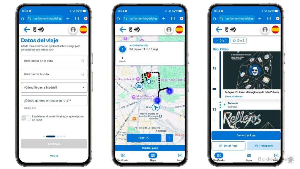 Web de Smart Tourism de la EMT