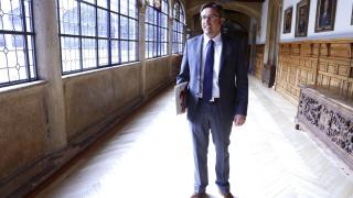 Emilio Orejas, en una foto de archivo, cuando presidió la Diputación de Leon