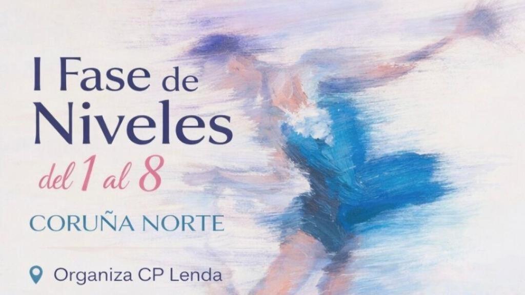 Competición de patinaje artístico en el pabellón de Monte Alto