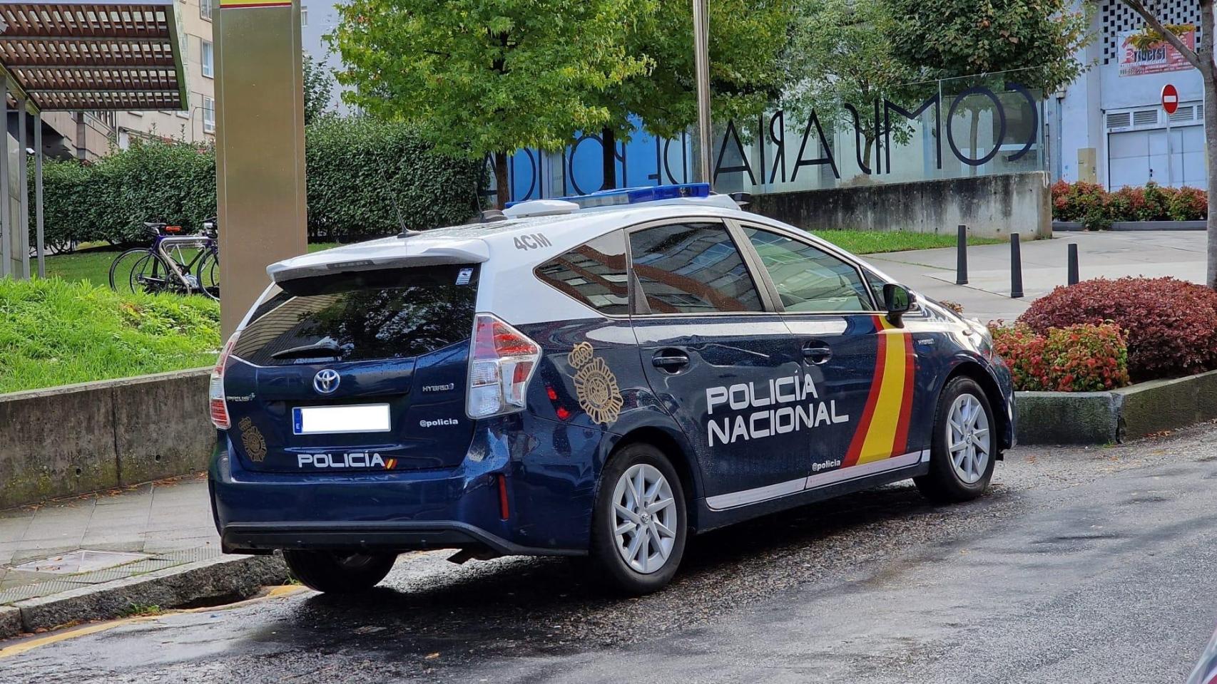 Imagen de un vehículo de la Policía Nacional de Vigo