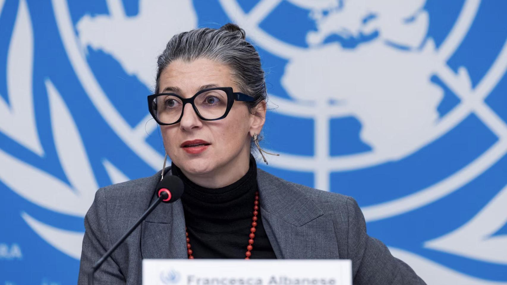Francesca Albanese.