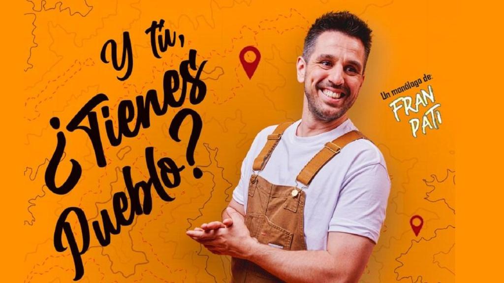 El humorista castellano Fran Pati aterriza en A Coruña con su nuevo espectáculo