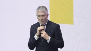 El ministro del Interior, Fernando Grande-Marlaska, este jueves en Madrid.