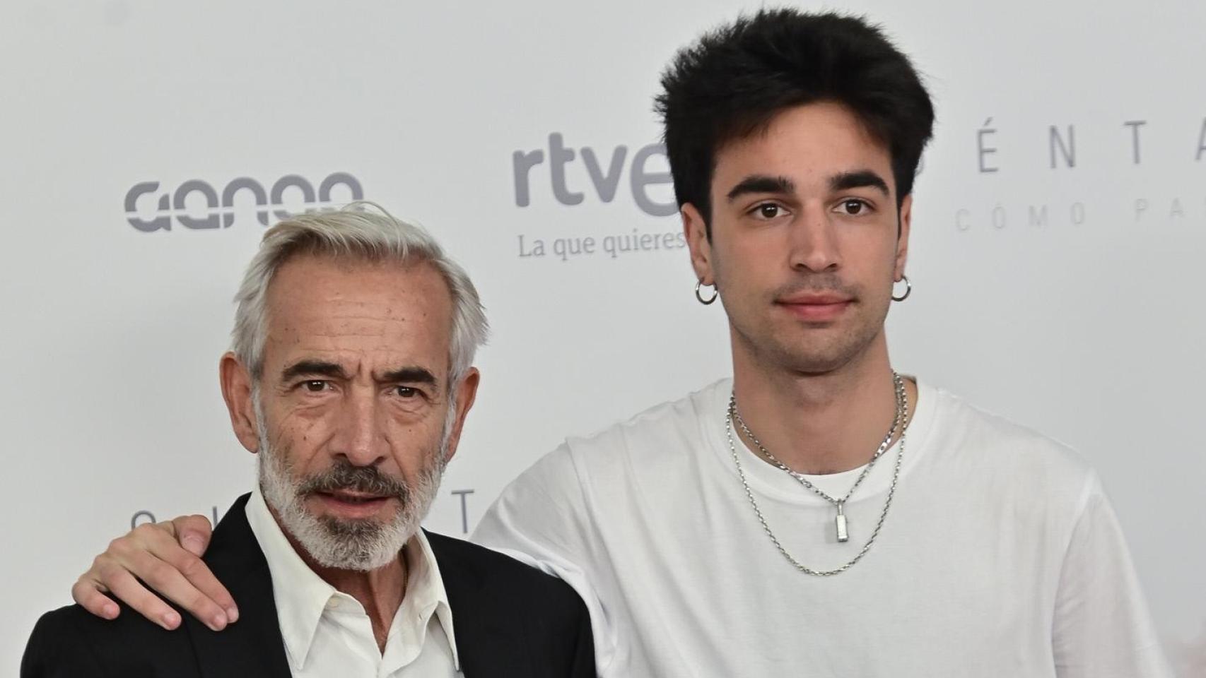 Imanol y Daniel Arias, en un 'photocall' en Madrid en noviembre de 2023.