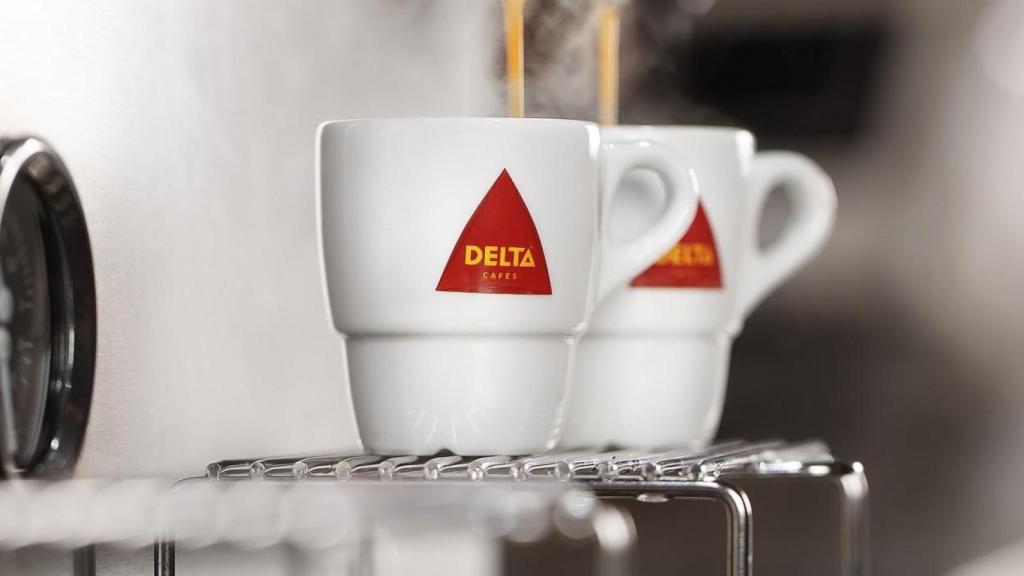 Tazas de Delta Cafés.