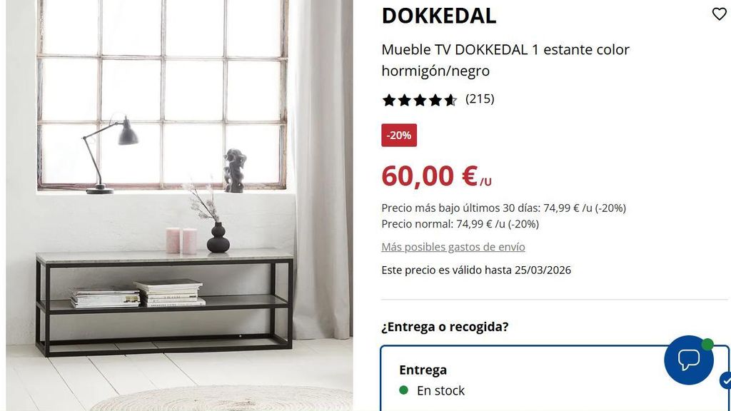Mueble TV Dokkedal.