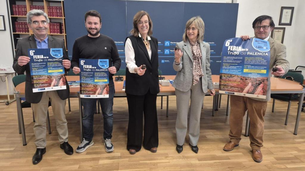 Presentación de la Feria de la Trufa de Palencia, este viernes