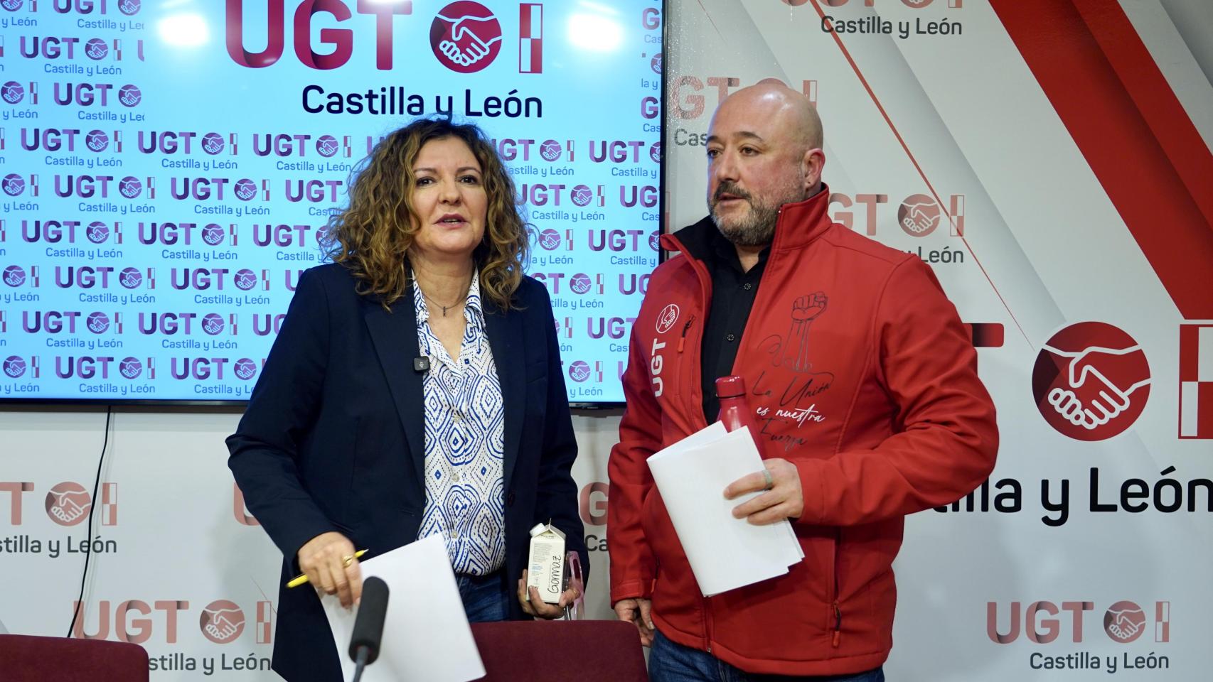 La secretaria de Igualdad y Políticas Sociales de UGTCyL, Victoria Zumalacárregui, y el vicesecretario general de Política Sindical y Salud Laboral, Alberto Miguel, con motivo del Día por la Igualdad Salarial que se celebra el 22 de febrero, analizan la evolución de la “brecha salarial” y cómo está afectando a las mujeres trabajadoras de Castilla y León.
