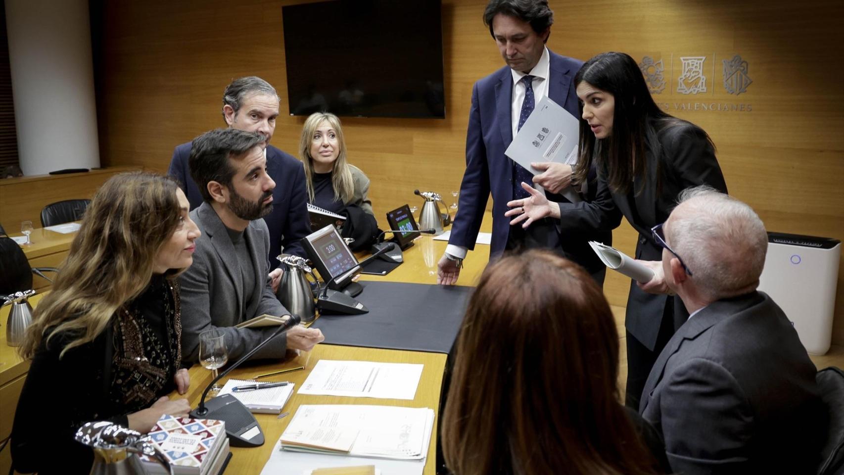 Comisión de investigación de la dana. José Cuéllar / Corts