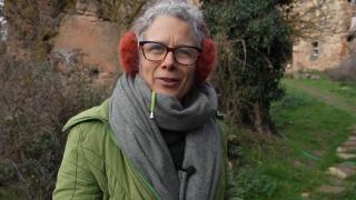 Maaike Geurts, residente en un municipio abandonado de Burgos