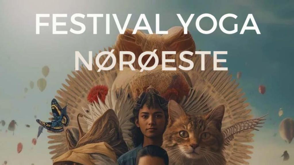 Cartel de la nueva edición del Festival de Yoga del Noroeste