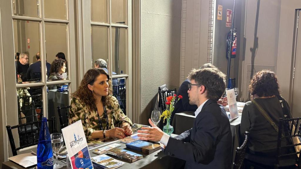 Salamanca promociona su oferta turística ante un centenar de profesionales de Zaragoza en el CEAV Protour 2026.