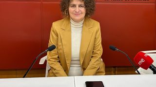 La alcaldesa de Santiago, Goretti Sanmartín