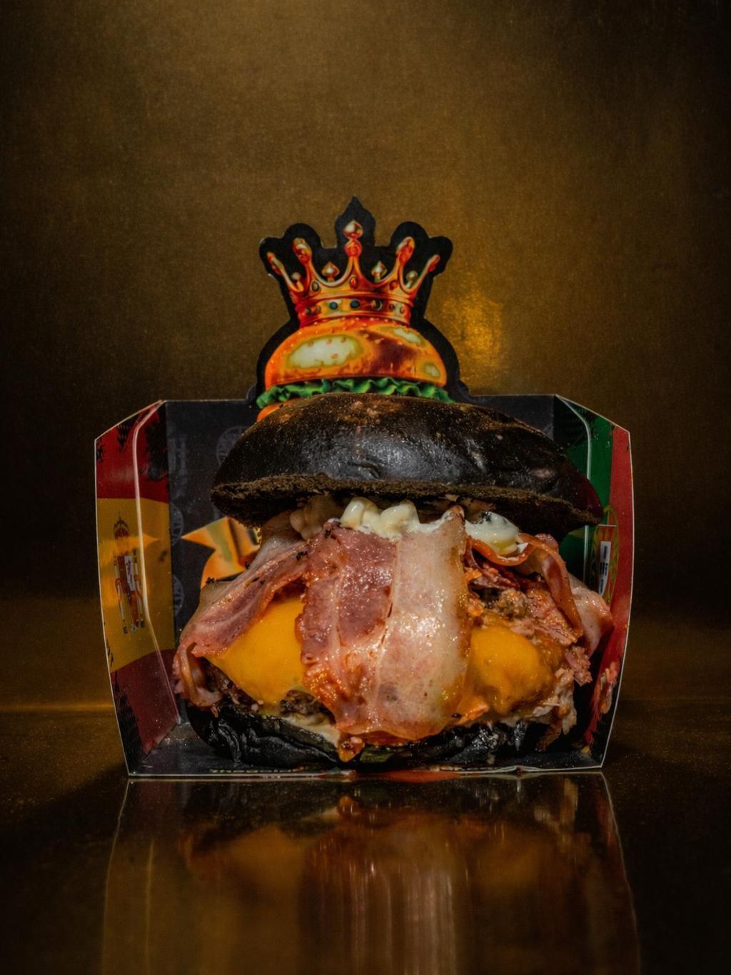 Hamburguesa Black, subcampeona del concurso