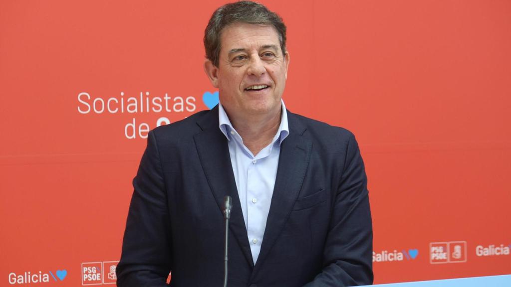 El secretario general del PSOE en Galicia, José Ramón Gómez Besteiro.