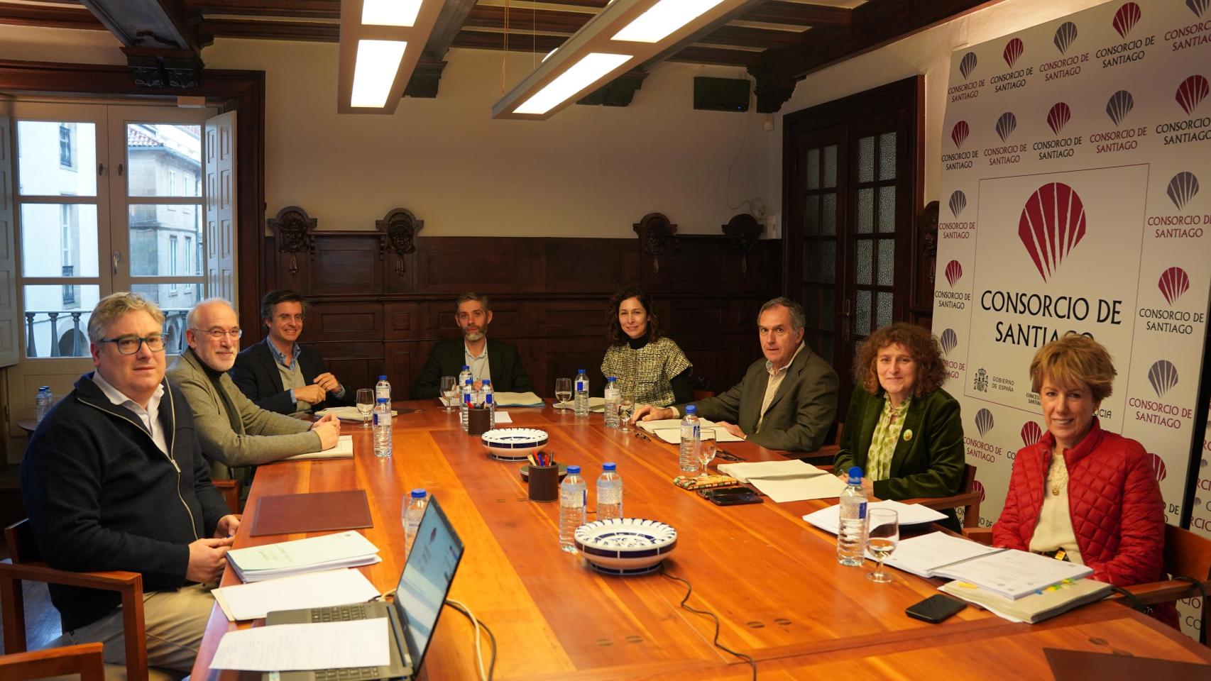 Reunión del consejo de administración del Consorcio de Santiago