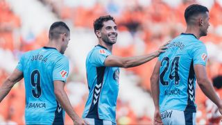 Rueda celebra el gol anotado en la ida.
