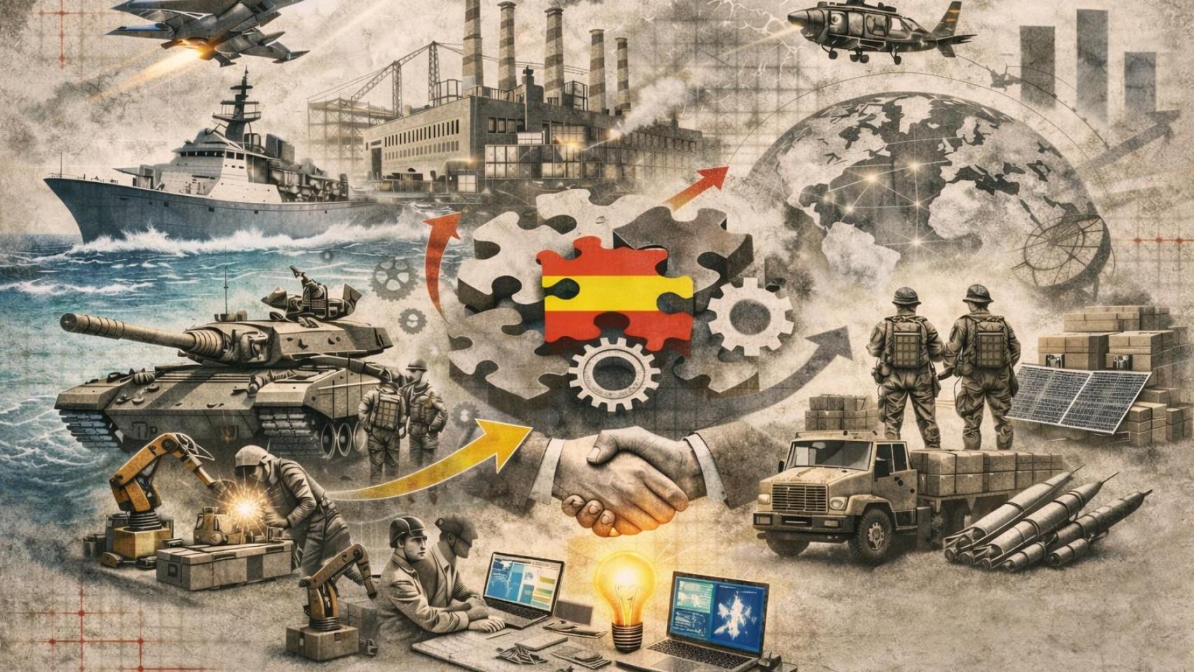 La inversión en defensa española.
