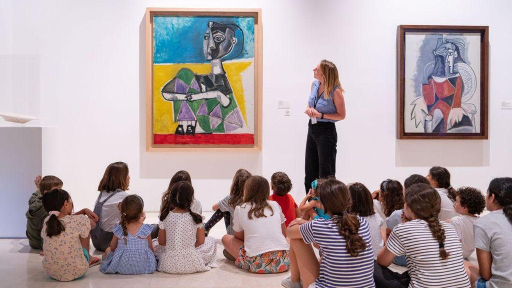 Taller de Semana Blanca en el Museo Picasso Málaga.