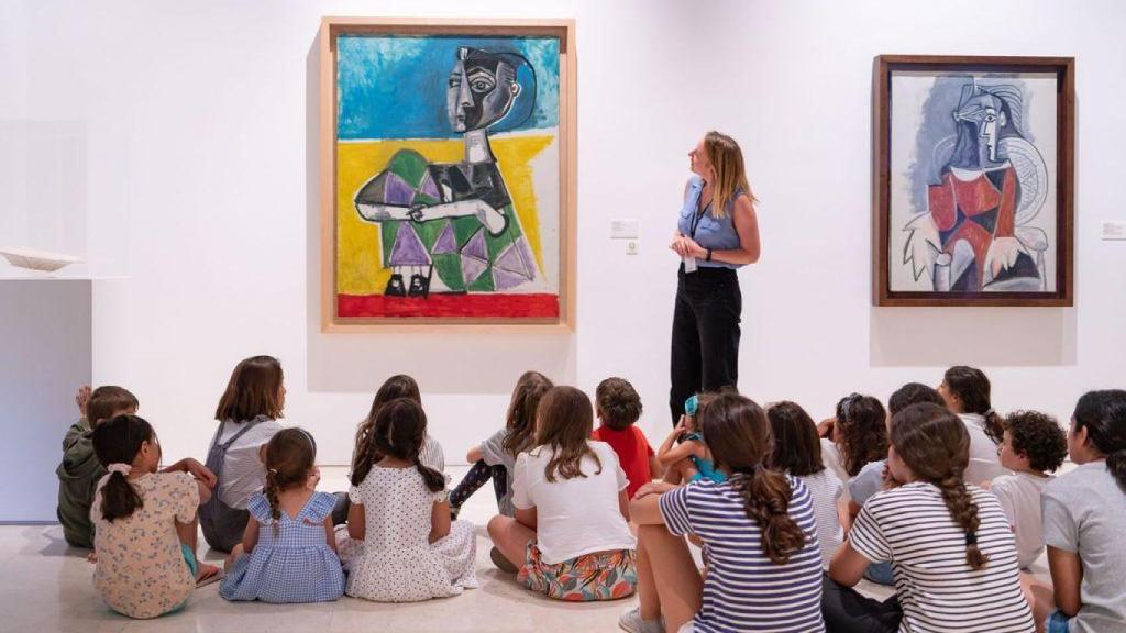 Taller de Semana Blanca en el Museo Picasso Málaga.