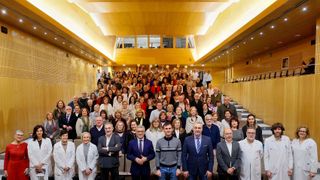 La Xunta rinde homenaje a los 231 profesionales sanitarios jubilados en A Coruña y Cee