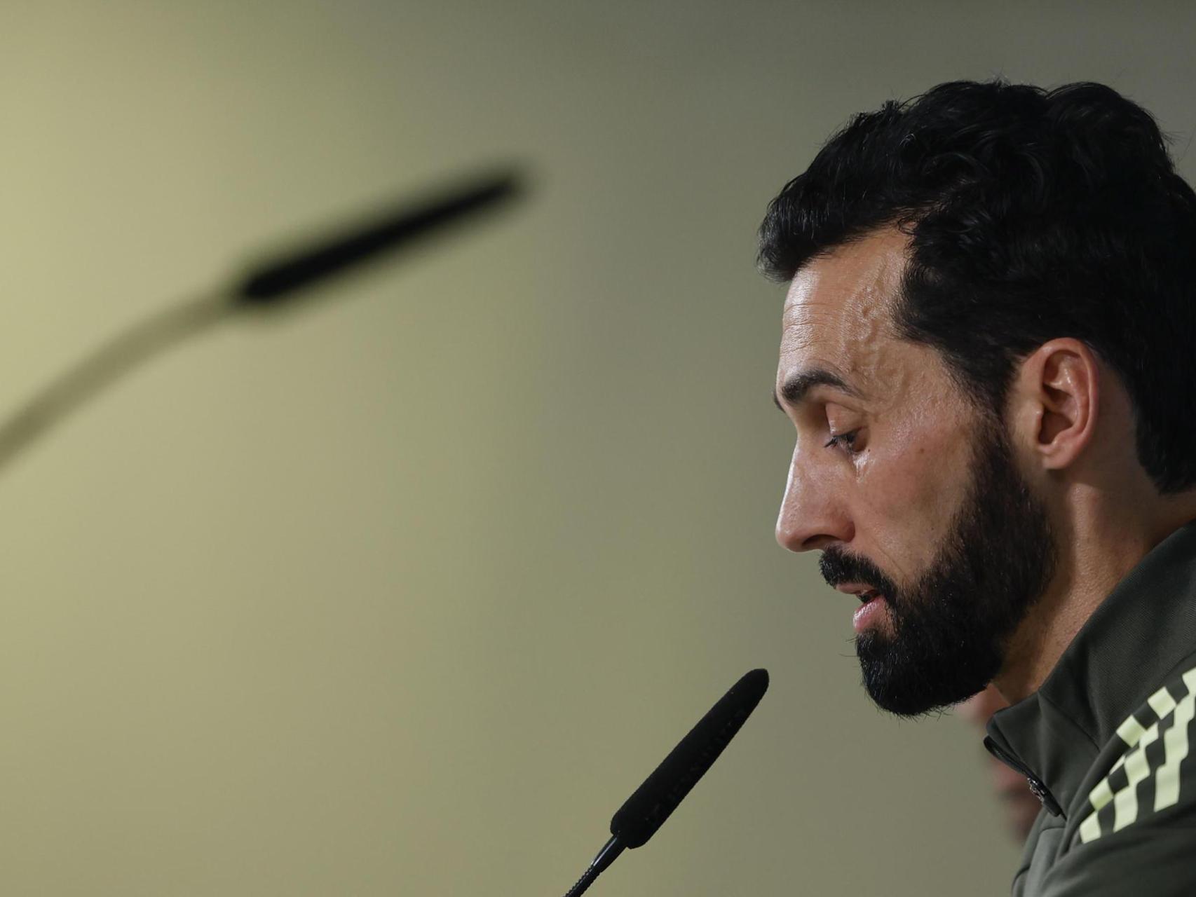 Arbeloa en la rueda de prensa previa al partido contra el Osasuna