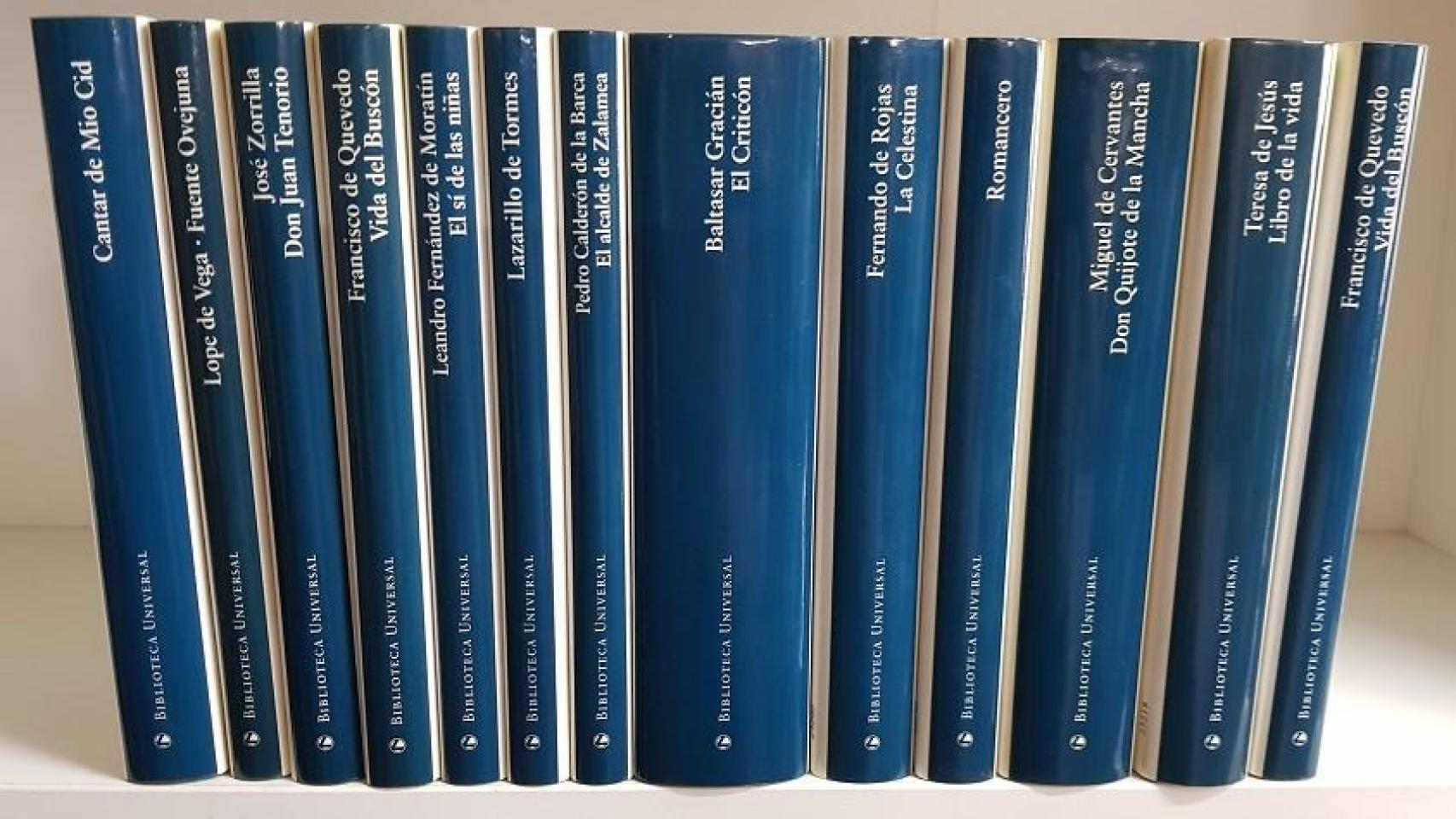 Libros de la Biblioteca Universal del Círculo de Lectores