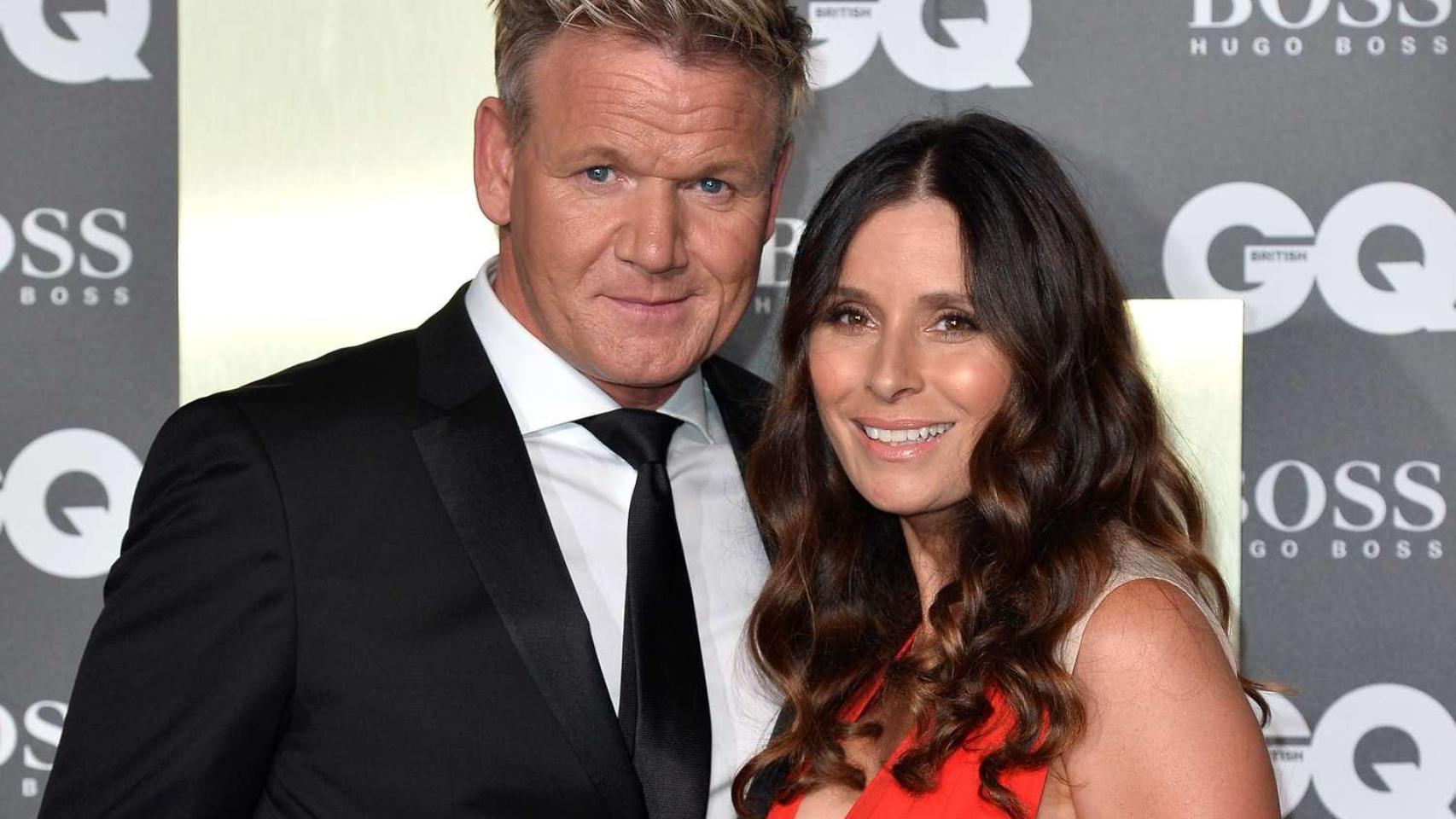 El chef Gordon Ramsay y su mujer Tana.
