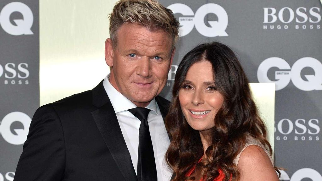 El chef Gordon Ramsay y su mujer Tana.