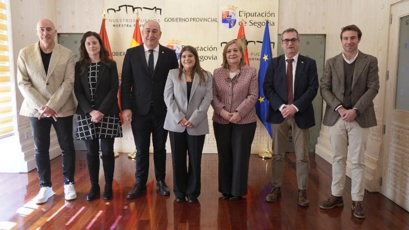 Toma de posesión de Carmen-Vargas Machuca en la Diputación de Segovia