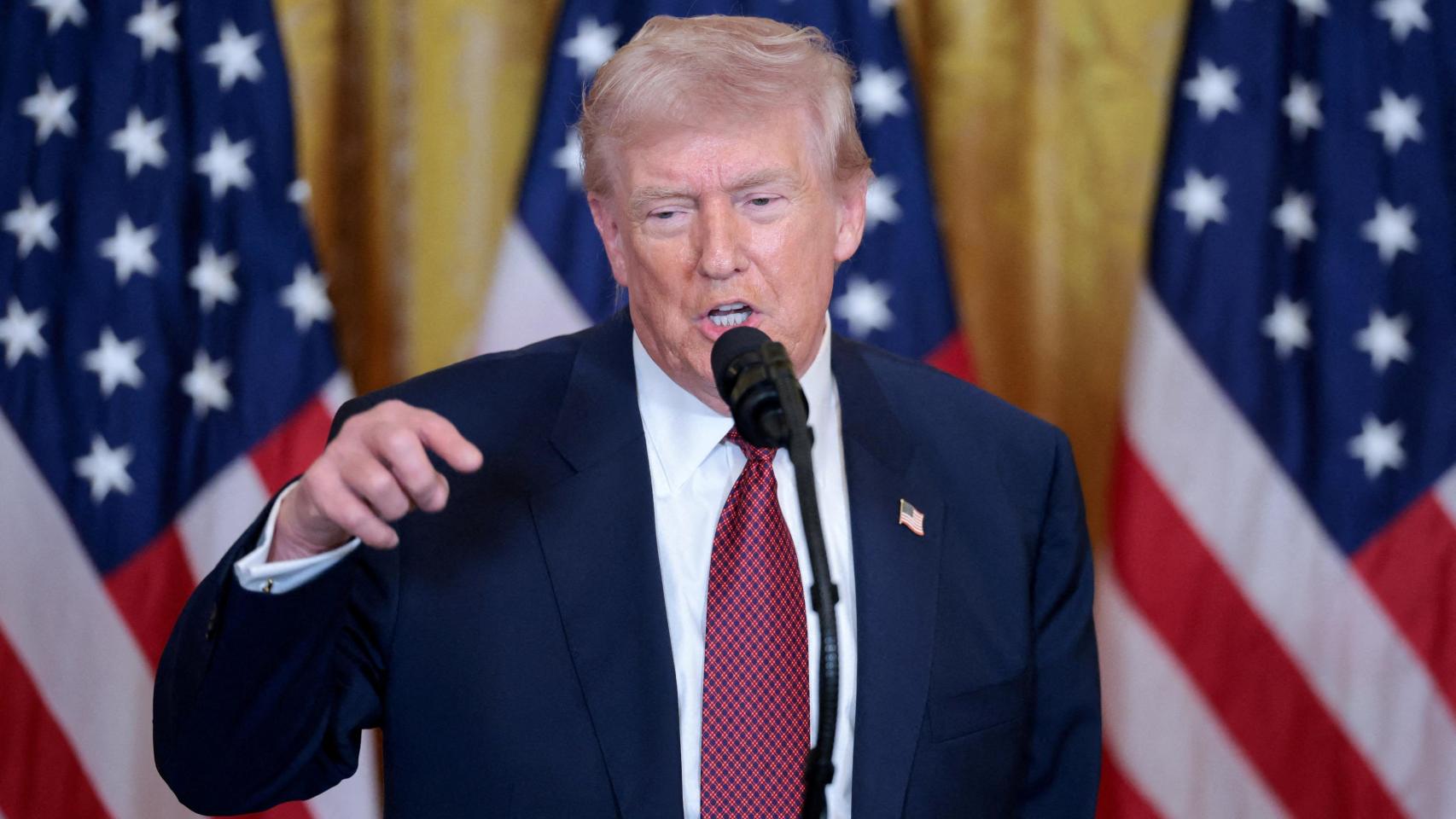 El presidente de Estados Unidos, Donald Trump.