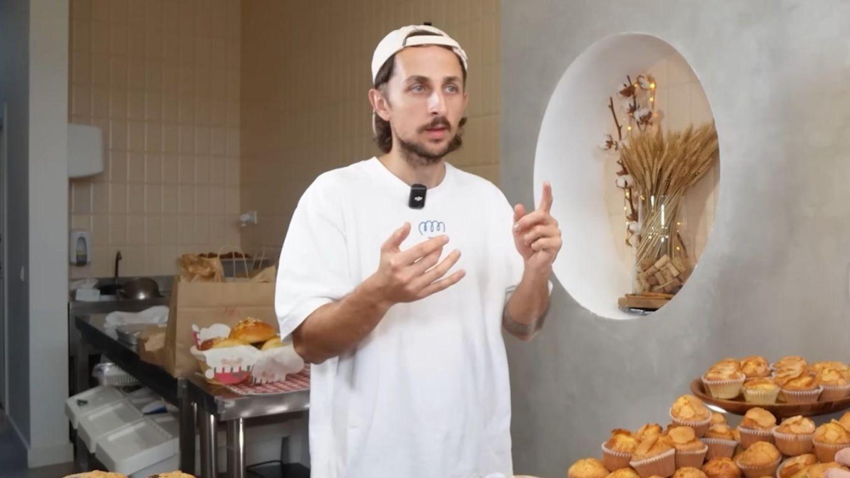 Marcos Diaz, propietario de una panadería.