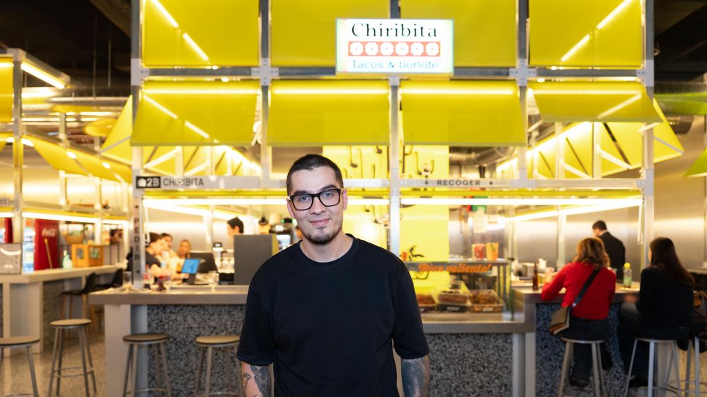 El chef Balo Ortiz, al frente de Chiribita Tacos & Borlote.