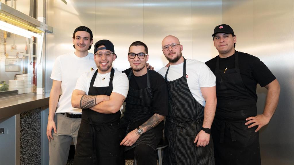 Cinco de los ocho que componen el equipo de Chiribita.
