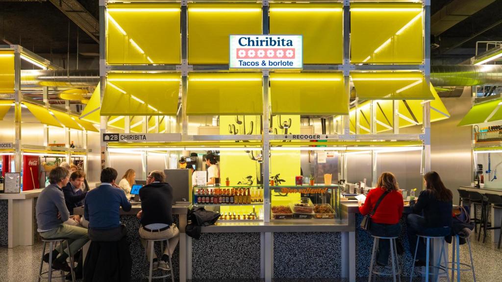 Chiribita Tacos & Borlote, la nueva taquería del Bernabéu Market.