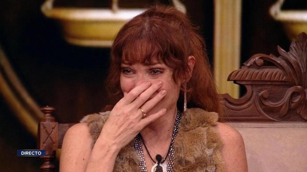 La modelo Cristina Piaget en su último día como concursante 'GH DÚO'.