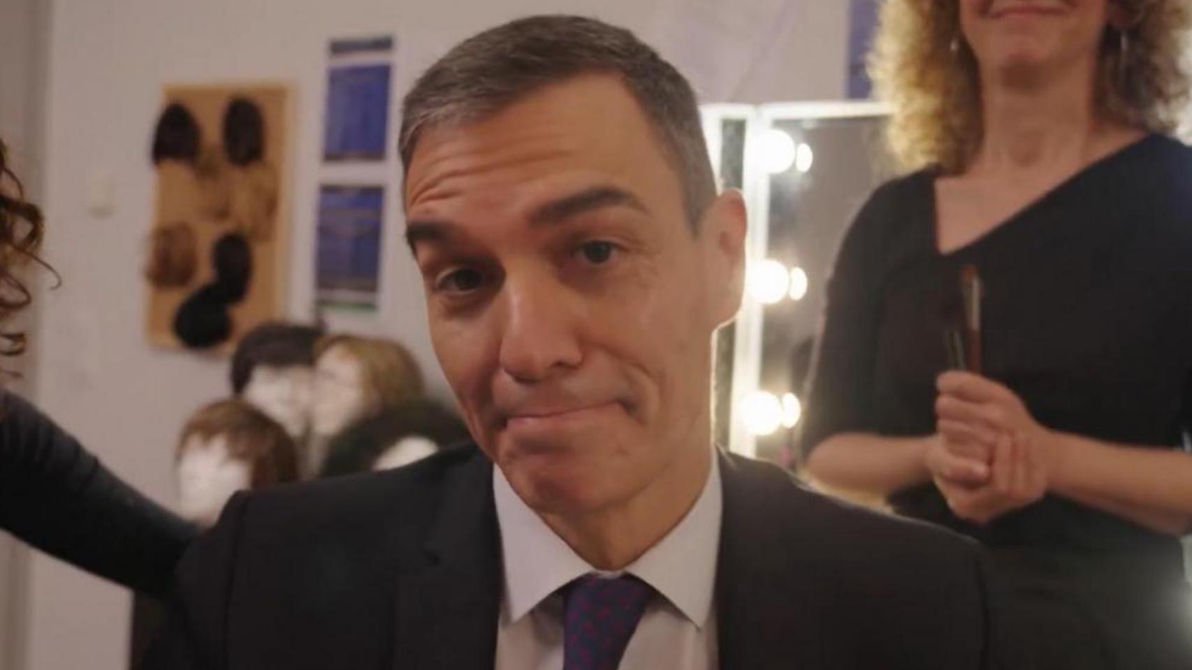 Pedro Sánchez sorprendió al irrumpir en el especial de los 20 años de 'Pòlonia'.