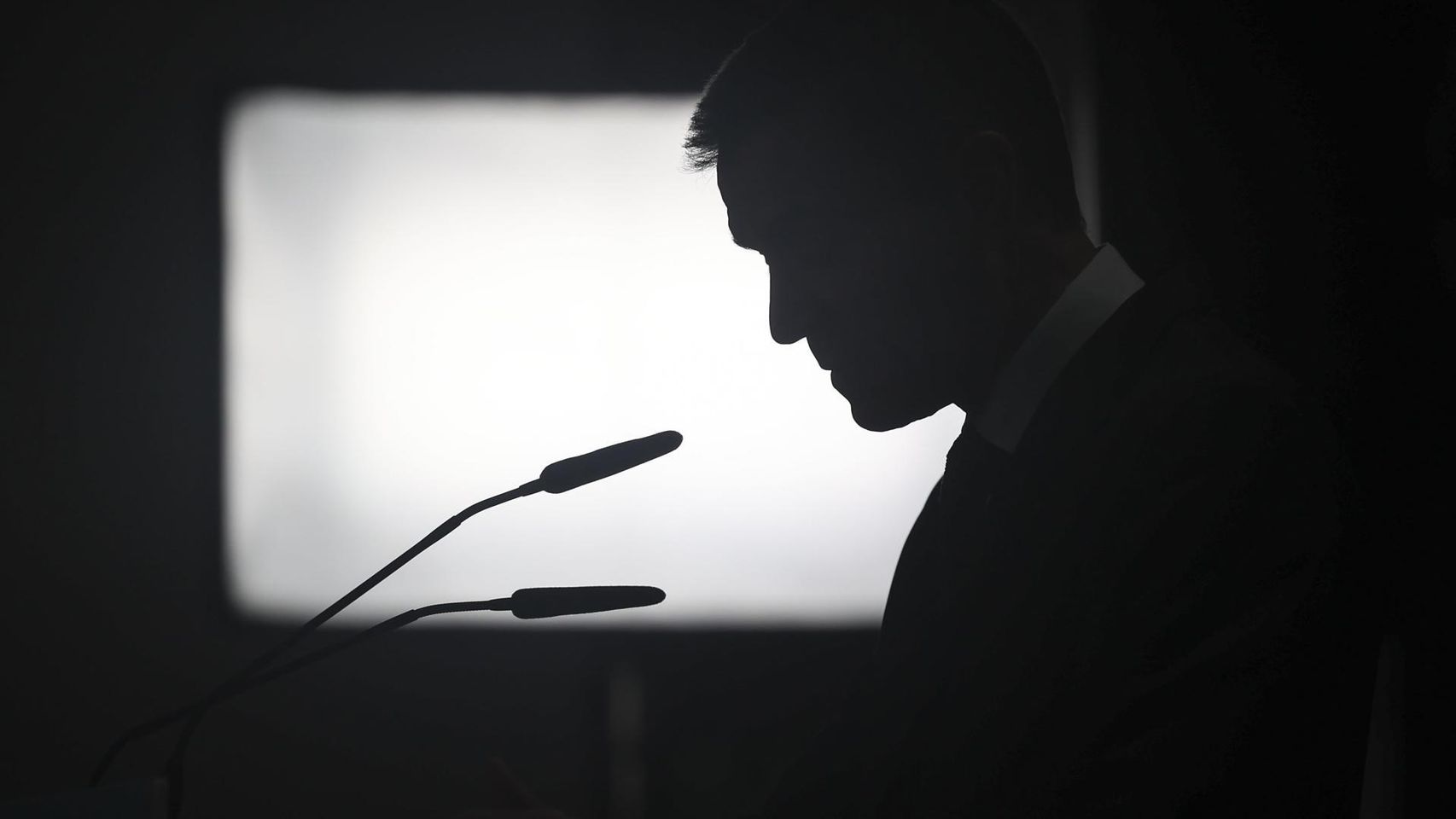Pedro Sánchez, presidente del Gobierno, este viernes durante su discurso en la jornada 'Desigualdad: es hora de actuar'.
