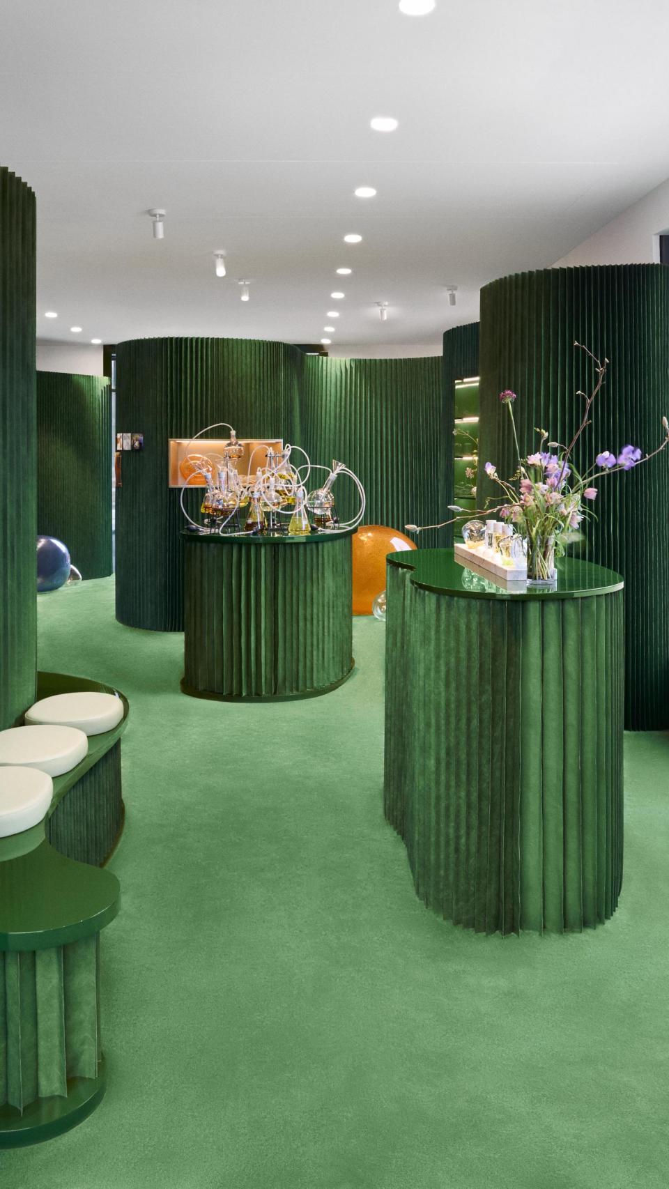 Imagen del interior de la instalación.