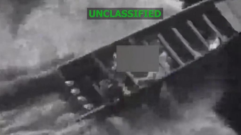 Ataque de Estado Unidos contra una supuesta narcolancha en el Pacífico.