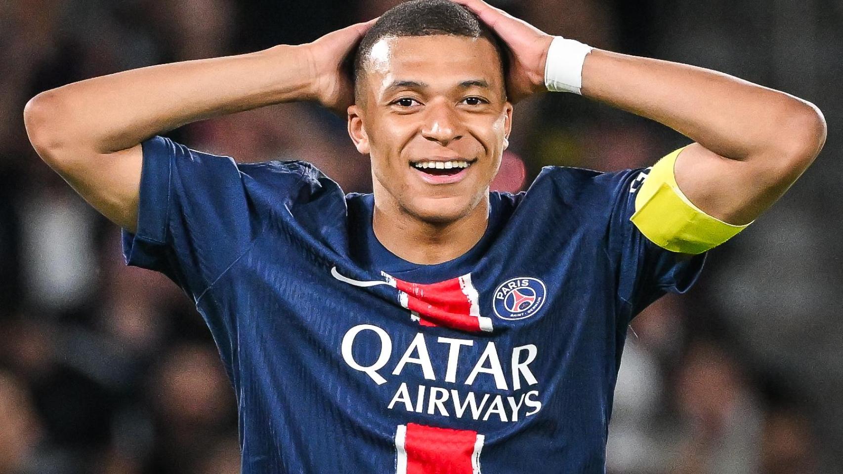 Kylian Mbappé, durante su última temporada en el PSG